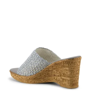 Onex Shoes Bianca-C / Silver | Wedges