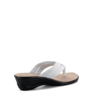 Onex Shoes Melba / White | Sandals | Wedges