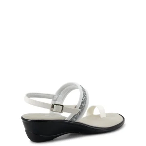 Onex Shoes Stela / White | Sandals | Wedges